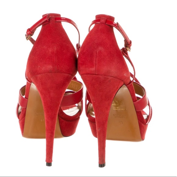 Available STILL - GUCCI Suede Slingback Sandals
Size: 11 | IT 41 - Picture 3 of 9